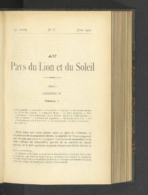 No 6, Juin 1907