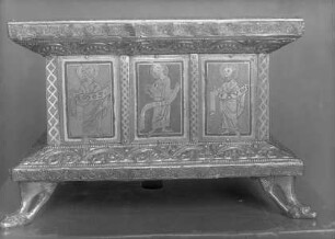 Tragaltar des heiligen Mauritius — Schmalseite mit den Propheten Amos, Micheas und Naum