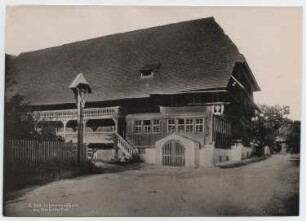 Schwarzwälder Bauernhof, Glottertal: Ansicht