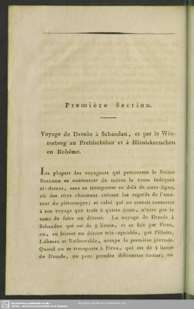 Premiere Section