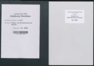 Güter und Gerechtsame der Pfarrei Steinhagen (Amt Sparrenberg, Vogtei Brackwede)
