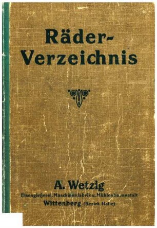 Räder-Verzeichnis