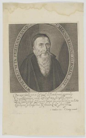 Bildnis des Menno Simons