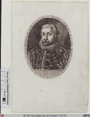 Bildnis Johann Georg, Kurfürst von Brandenburg (reg. 1571-98)