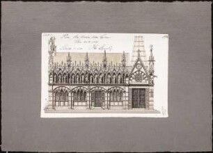 Reiseskizzen aus Italien: Pisa: S. Maria della Spina (Ansicht von Süden)