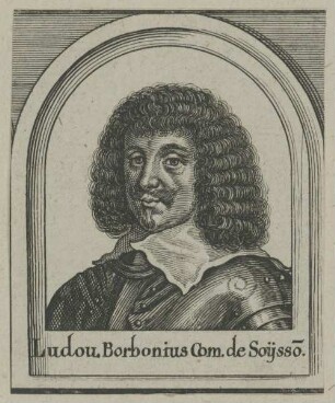Bildnis des Ludou. Borbonius Com. de Soijsso