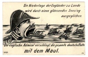 Nr. 27: Die Niederlage der Engländer ... mit dem Maul. (verboten, mit Zensurvermerk)