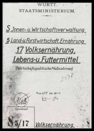Versorgung mit Milch, Milchprodukten, Fetten und Ölen