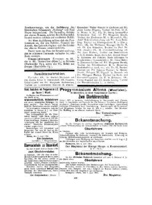 Familiennachrichten