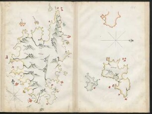 Illustration: f. 17a-17b Corse und Ibiza
