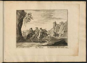 46r-46v, Blatt 383: Fuga. Die Flucht.