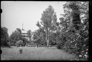 Markkleeberg. Keesscher Park, Orangerie Mittelbau