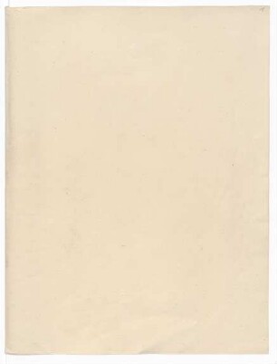 Umschlag mit der Aufschrift von Humboldts Hand 'Luftmeer. Schneegrenze' nebst weiterer Notizen.