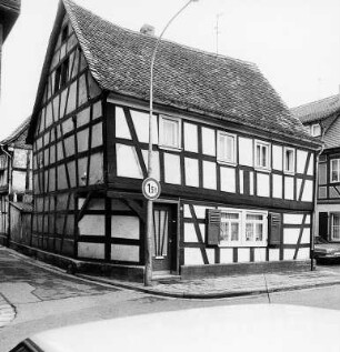 Fachwerkwohnhaus; Babenhausen, Amtsgasse 34