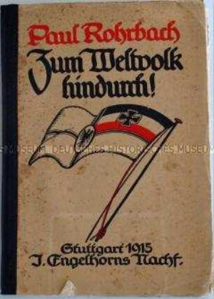 Historische Abhandlung zur Vorgeschichte des 1. Weltkrieges