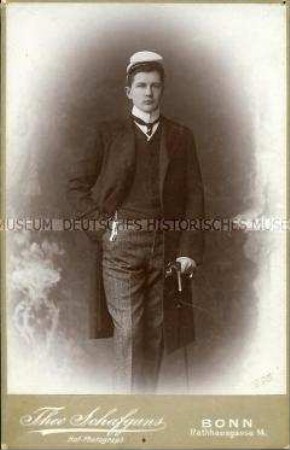 Eitel Friedrich von Preußen als Student in Bonn