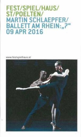 Martin Schläpfer/Ballett am Rhein: "7"