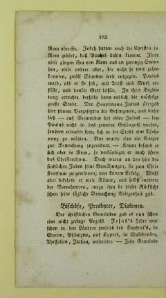 Bischöfe, Presbyter, Diakonen