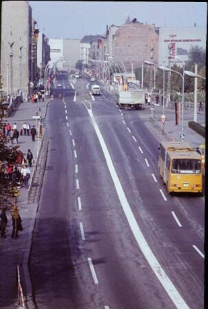 Berlin. Friedrichstraße. Straßenbild