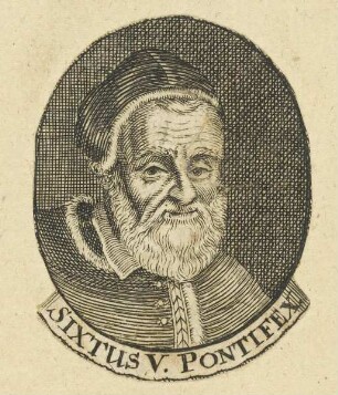 Bildnis Sixtus V. Pontifex