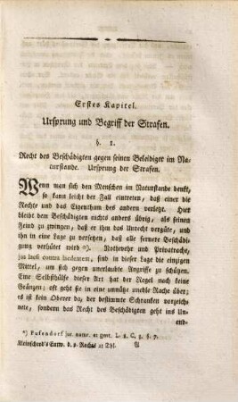 Gallus Aloys Kleinschrod's Hofraths und Professors der Rechte auf der Julius-Universität zu Würzburg systematische Entwickelung der Grundbegriffe und Grundwahrheiten des peinlichen Rechts nach der Natur der Sache und der positiven Gesetzgebung, Zweyter Theil. Von Strafe überhaupt und derselben Anwendung