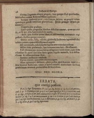 Errata, quӕ corrigi possunt