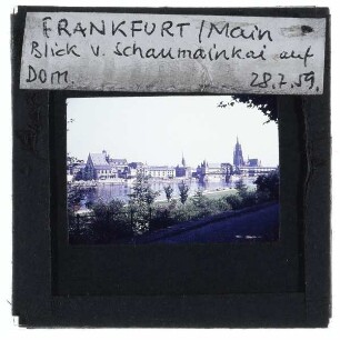 Frankfurt am Main, Alte Nikolaikirche,Frankfurt am Main, Kaiserdom St. Bartholomäus,Frankfurt am Main, Paulskirche,Main,Frankfurt am Main, St. Leonhard,Frankfurt am Main, Schaumainkai : Panorama