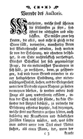 Vorrede des Auctoris