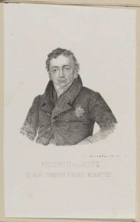 Bildnis des Friedrich Christian Adolf von Motz