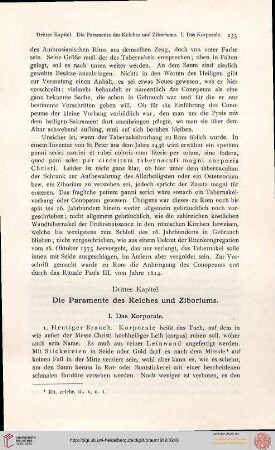 Die Paramente des Kelches und des Ziboriums