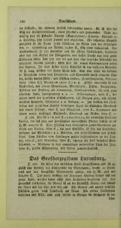 Das Großherzogthum Luxemburg