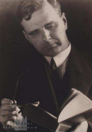 Breslau. Porträt Hans Robert Heckel (Professor für Deutsche Philologie an der Universität Breslau und Vorsitzender des Eichendorff-Bunds in Breslau)