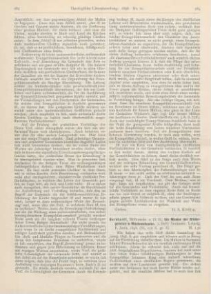 284-285 [Rezension] Burkhardt, G., Die Mission der Brüdergemeine in Missionsstunden. 2. Heft: Suriname