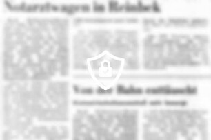 Der Kreis stationiert einen Notarztwagen in Reinbek