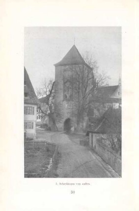2. Schreibturm von außen
