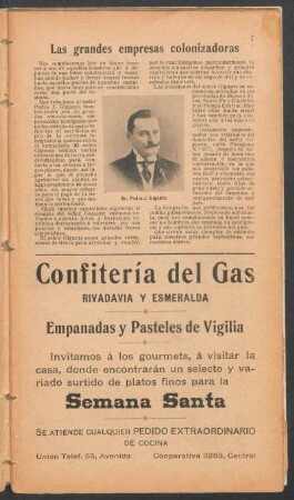 Las grandes empresas colonizadores