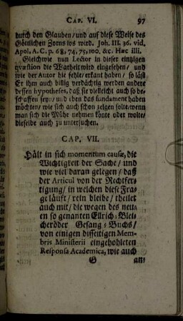 Cap. VII.