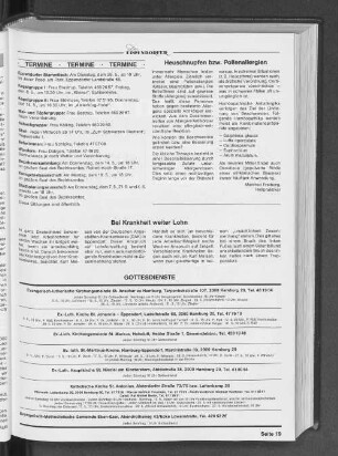 Heuschnupfen bzw. Pollenallergien