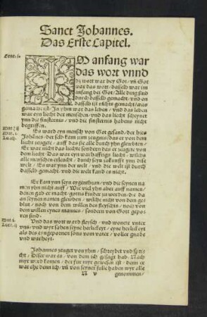 Sanct Johannes.