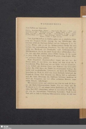 Wanderungen