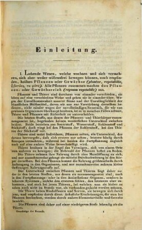 Grundzüge der Botanik