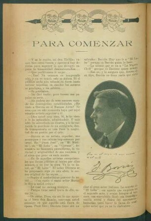 Para comenzar : La lírica en el Congreso[,] Opereta italiana[,] Royal[,] Cinematógrafos