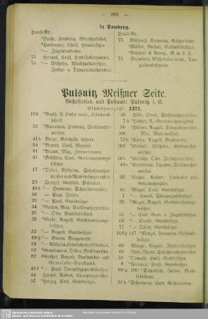 Pulsnitz Meißner Seite