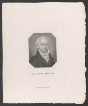 Porträt Johann Gottfried Schicht (1753-1823)