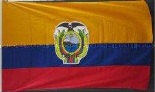 Staatsflagge Ecuadors