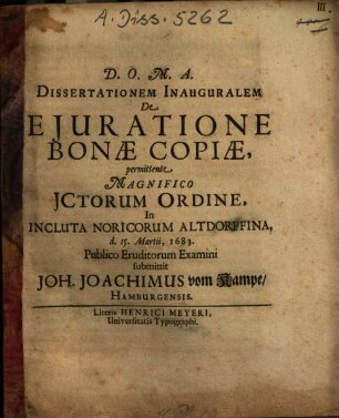 De eiuratione bonae copiae