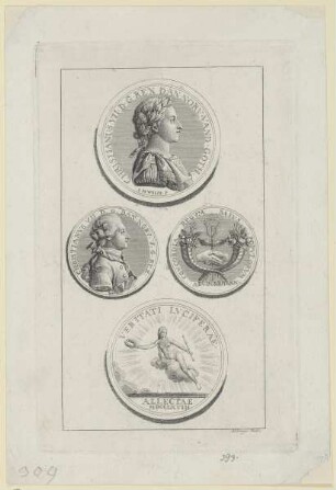 Bildnisse des Christianus VII