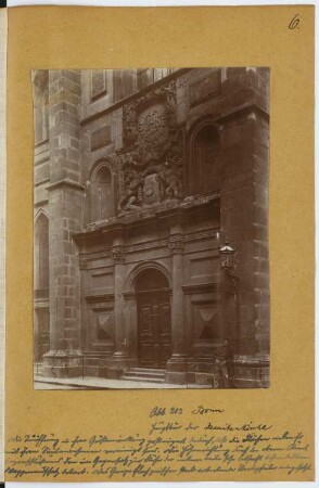 Jesuitenkirche, Bonn: Ansicht (aus: Skizzen- und Fotoalbum 11)