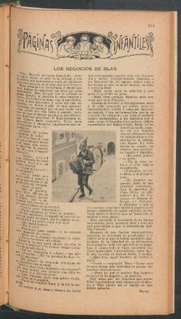 Los negocios de Blas : Páginas infantiles