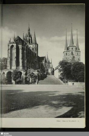 Erfurt. Dom und Severikirche
